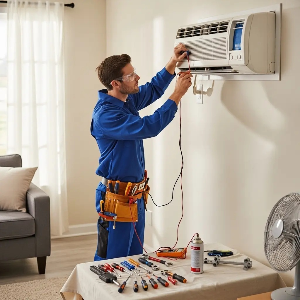 Ankara Termoteknik Termoteknik klima gaz dolumu ve bakım – Enerji verimliliği artırıldı. - Teknik servis örneği